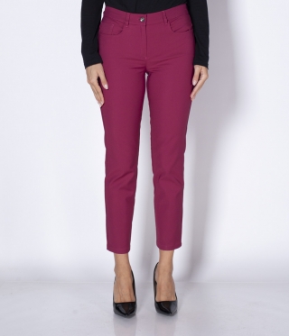 Панталон памук Дабъл, 9/10, циклама