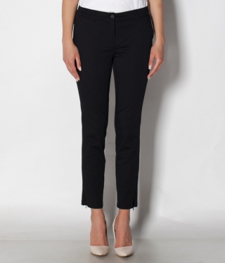 панталон памук еластан, скрит цип долу