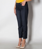 Летни дънки Тенсел графит - 9/10