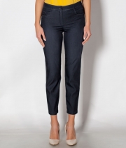 Летни дънки Тенсел графит - 9/10