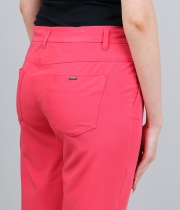 Дълъг прав панталон, бистреч, корал