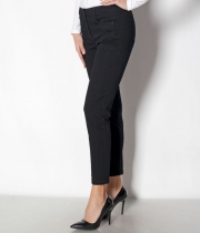 Дънки 9/10 черни, ластични