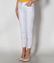 Панталон 9/10 бял тафтинг