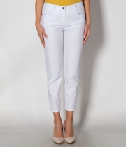 Панталон 9/10 бял тафтинг