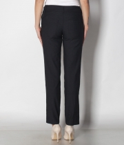 панталон черен лен