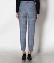 Панталон каре 9/10 ръб тюркоаз