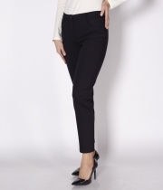 Панталон кариран, черен, с полар, 9/10