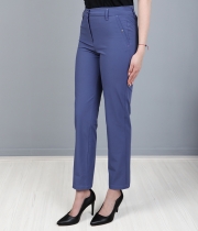 Панталон лила в бистреч