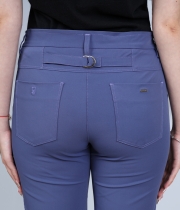 Панталон лила в бистреч