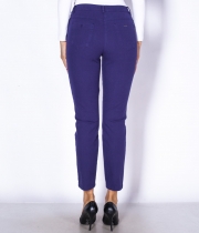 Панталон лилав памук бистреч 9/10