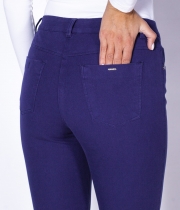Панталон лилав памук бистреч 9/10