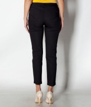 Панталон 9/10 памук Дабъл черен