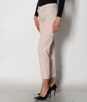 панталон памук-еластан, бежов