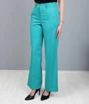 Дълъг панталон памук - тюркоаз