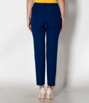 панталон прав наситено синьо