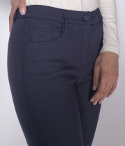 Панталон син, кардиран (с полар), 9/10