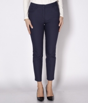 Панталон син, кардиран (с полар), 9/10