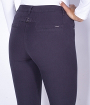 Панталон сив памук бистреч 9/10