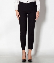 Панталон 9/10 вискоза чер,срязване