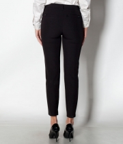 Панталон 9/10 вискоза чер,срязване