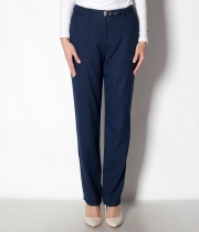 Панталон, ит.джоб и колан син меланж