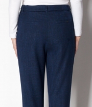 Панталон, ит.джоб и колан син меланж