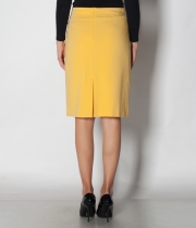 пола бизнес дължина, жълта