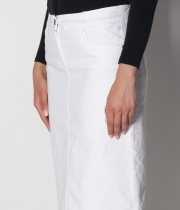 пола бяла, памук-еластан