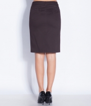 Пола памук, тъмно кафява